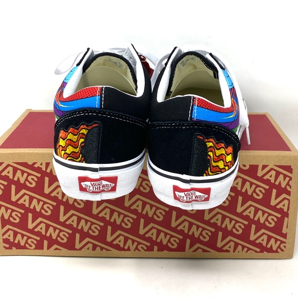 VANS Old Skool Sneakers Skate Women Low Top Black Suede Canvas Shoes VN0A5JMIBML - Picture 6 of 11